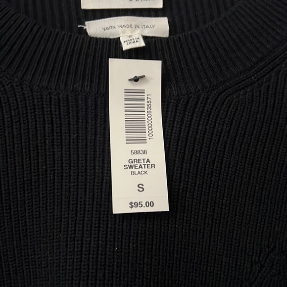 Wilfred Free small black crop top - Picture 2 of 3